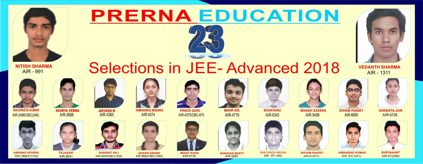 JEE Advanced Result 2018