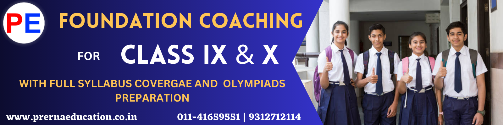 foundation coaching for ix and x