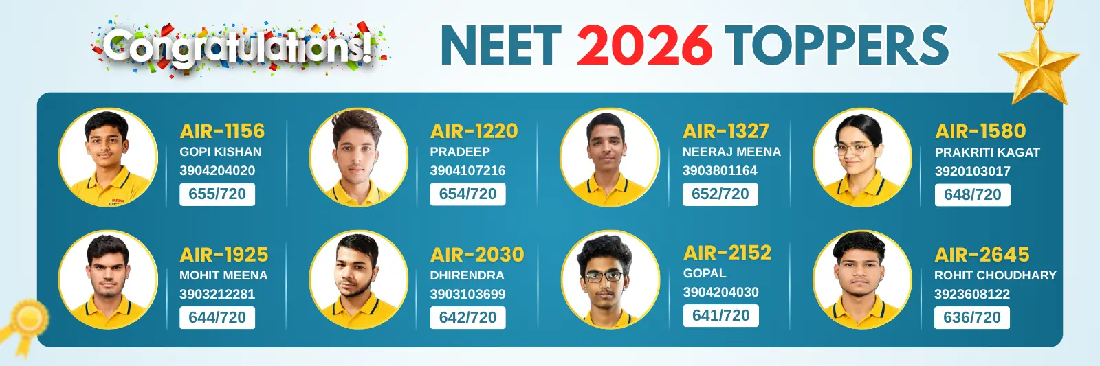 NEET 2026 RESULTS